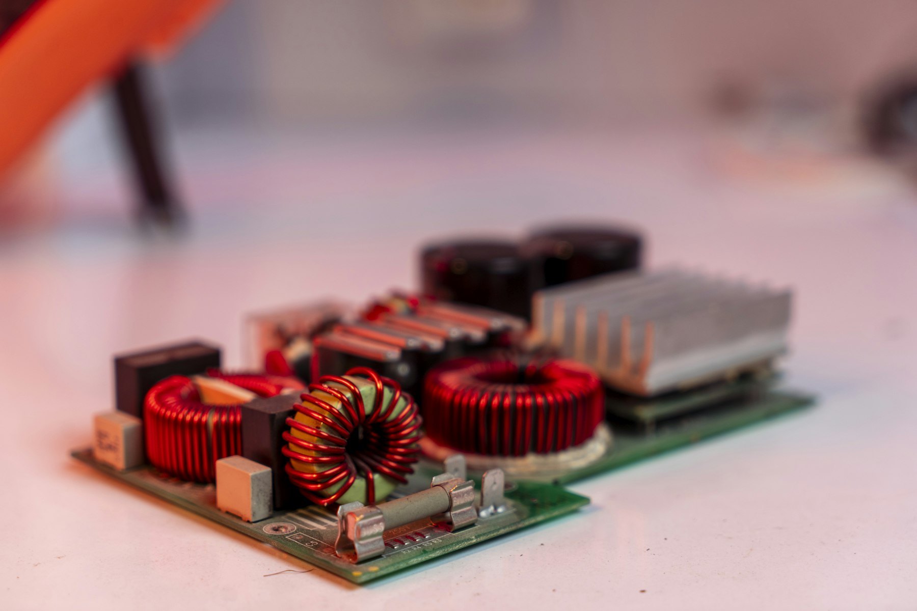 Detalle de tecnología electrónica